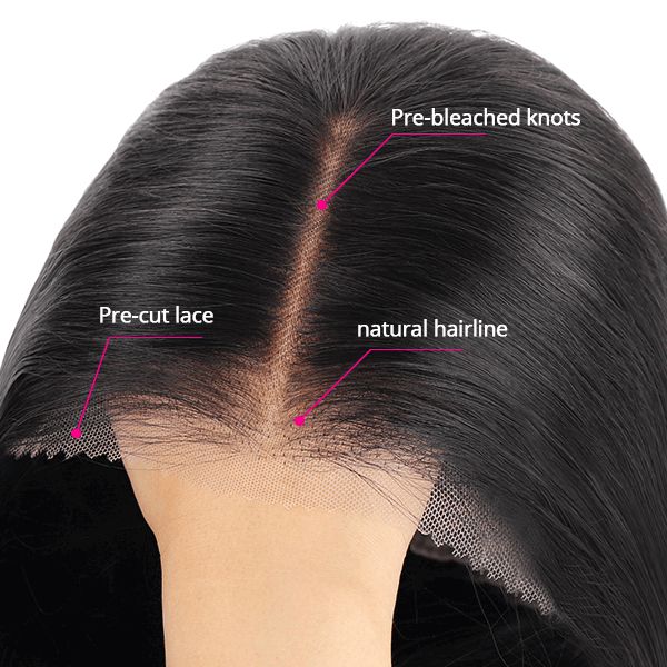 Ms Lula Wear Go Straight Glueless 5x5 HD Lace Closure Wig - 图片 5